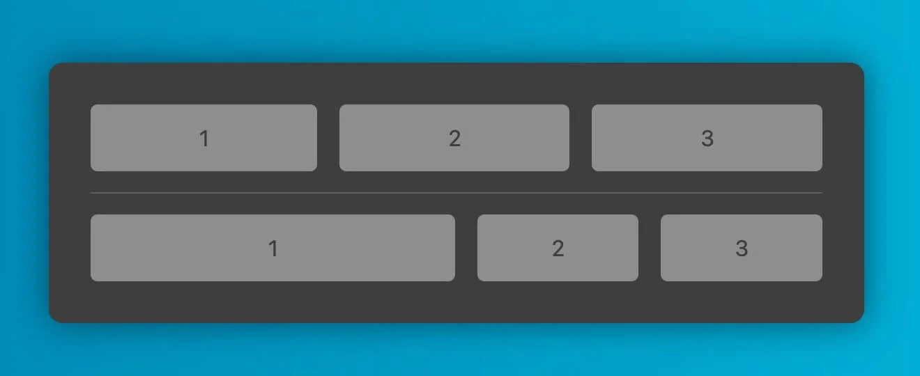 flexbox grow